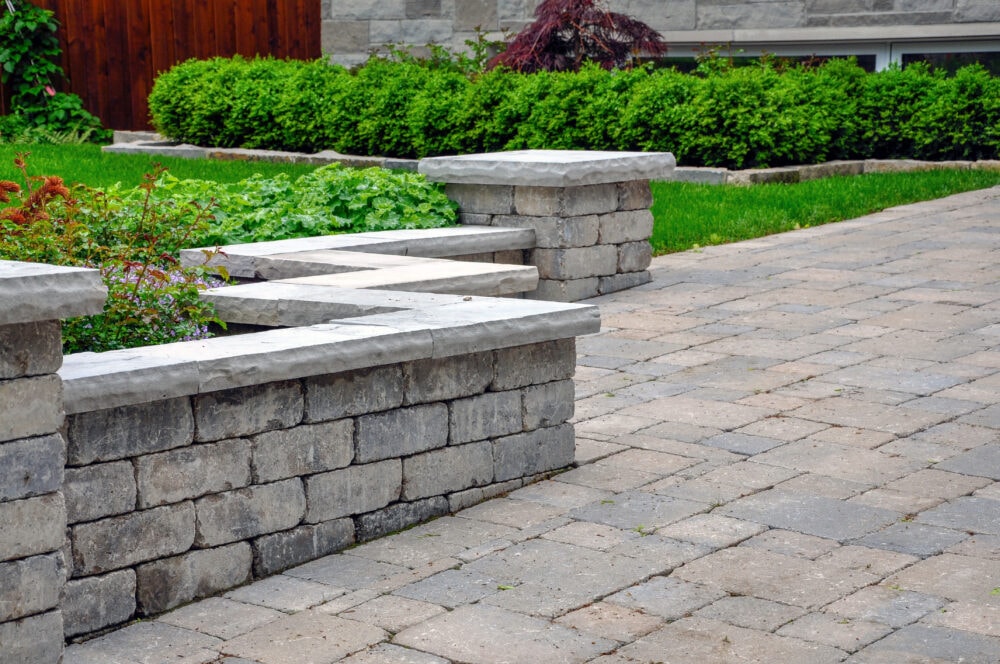 Hardscaping in Murphy project 5